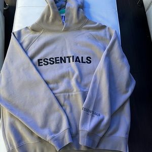 Fear of God Essentials x SSENSE  Sweatshirt hoodie Olive - Size XL - EUC